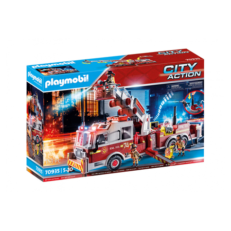 Playmobil City Action - Hasičské Auto Us Tower Ladder (70935)