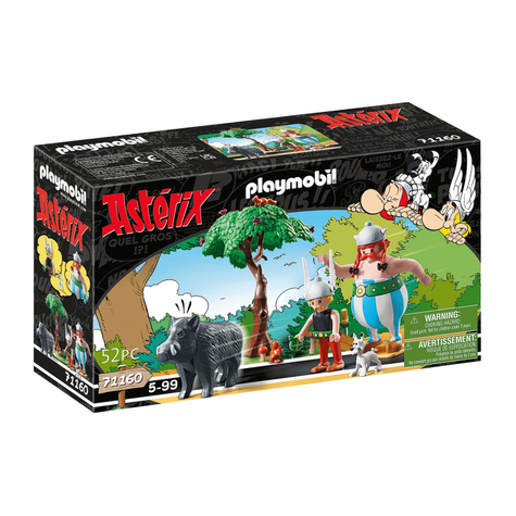 Playmobil Asterix Lov Divočáka (71160)