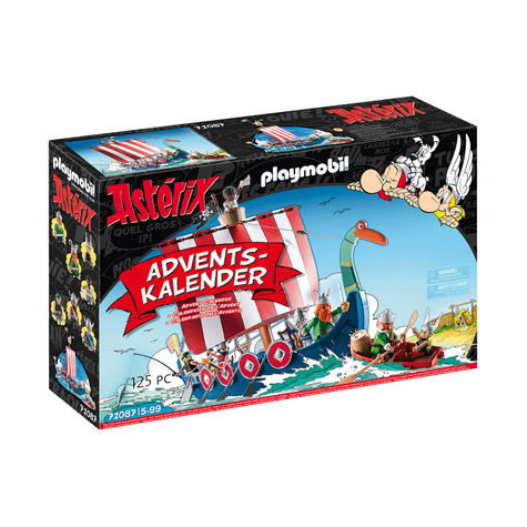 Playmobil Asterix Adventní Kalendář Piráti (71087)