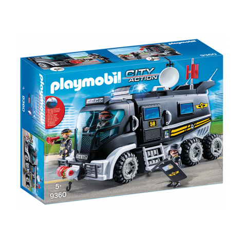 Playmobil City Action - Nákladní Auto Sek Se Světlem A Zvukem (9360)