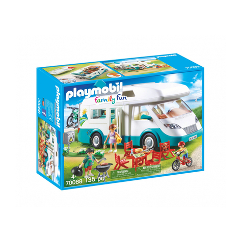 Playmobil Family Fun - Rodinný Obytný Vůz (70088)