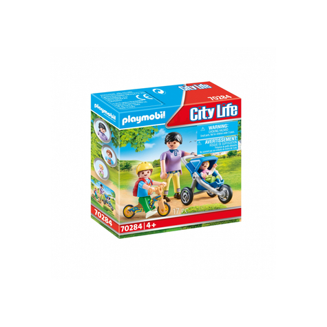 Playmobil City Life - Maminka S Dětmi (70284)