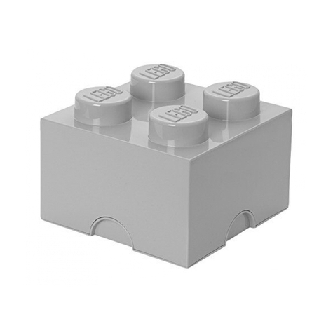Lego Storage Brick 4 Grey (40031740)