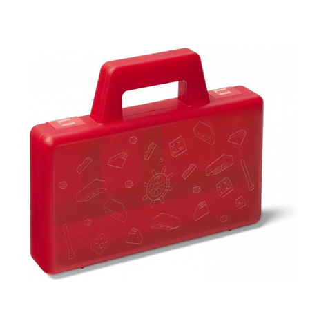 Třídící Kufřík Lego Červený (40870001)