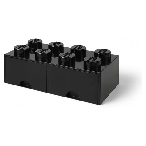 Zásuvka Na Kostky Lego 8 Černá (40061733)