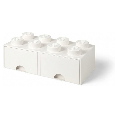 Zásuvka Na Kostky Lego 8 Bílá (40061735)