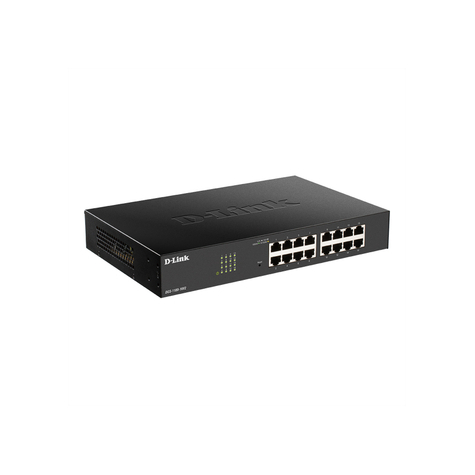 D-Link Switch 16 Portů 1 Gb/S Dgs-1100-16v2/E
