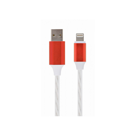 Cablexpert Usb 8-Pin Charge & Data Cable With Led Light - Cc-Usb-8pled-1m