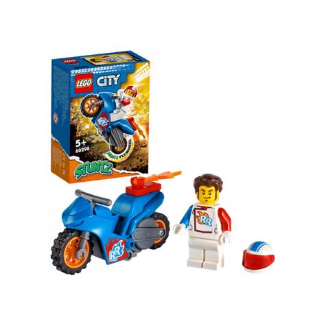 Lego City - Raketová Kaskadérská Motorka (60298)