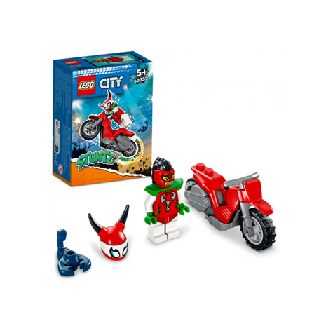 Lego City - Kaskadérská Motorka Stuntz Scorpion (60332)