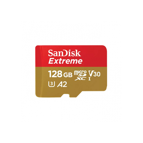 Karta Sandisk Extreme Microsdxc 128gb Sdsqxaa-128g-Gn6gn
