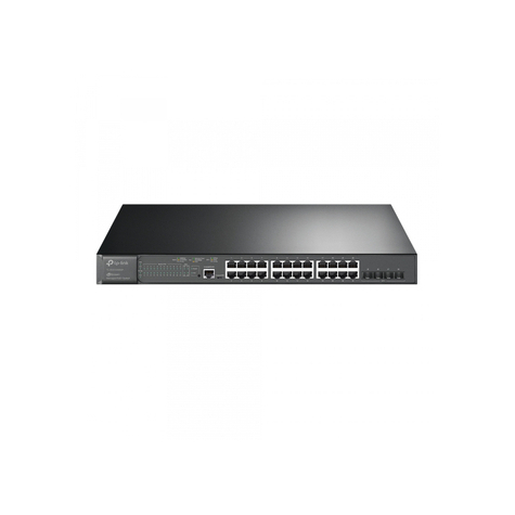 Řízený Přepínač Tp-Link Gigabit Ethernet L2+Poe Pro Montáž Do Stojanu Tl-Sg3428xmp