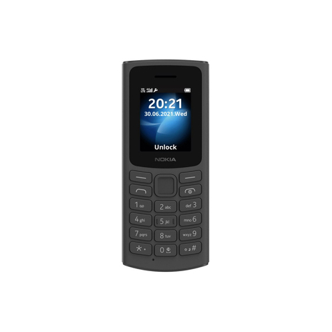 Nokia 105 4g Černá Dual Sim 16vegb01a08