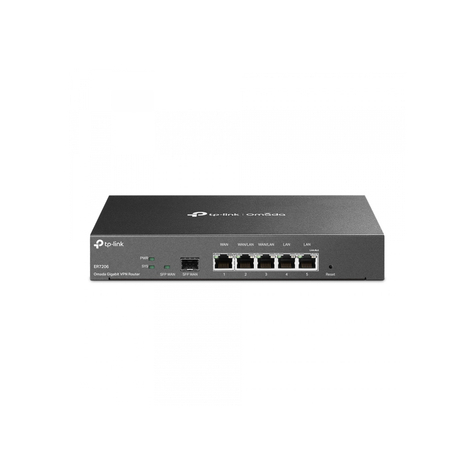 Tp-Link Ethernet Wan - Gigabitový Ethernet - Černý Tl-Er7206