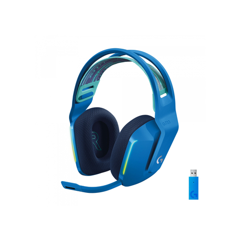 Logitech G G733 - Čelenka - Herní - Modrá - Otočné Ovládání 981-000943