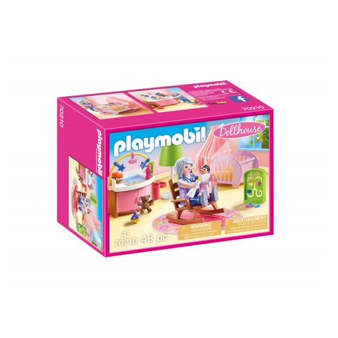 Domeček Pro Panenky Playmobil - Dětský Pokoj 70210