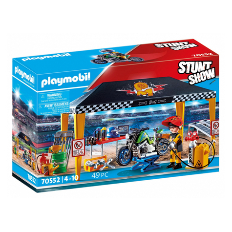 Playmobil Stunt Show - Stan Dílny (70552)
