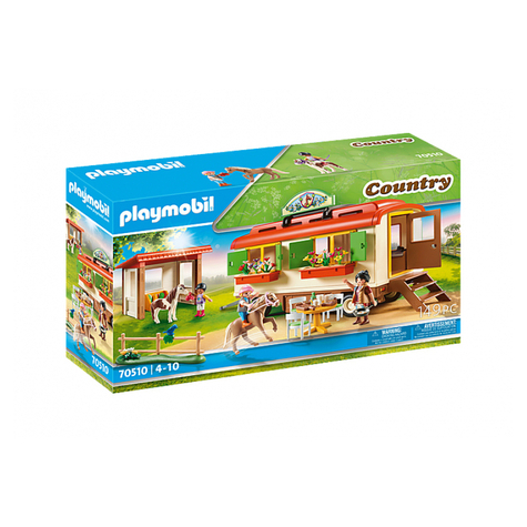 Playmobil Country - Noční Vůz S Poníky (70510)