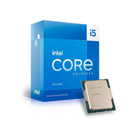 Intel Cpu I5-13600kf 14 Jader 5,1 Ghz Lga1700 Bx8071513600kf