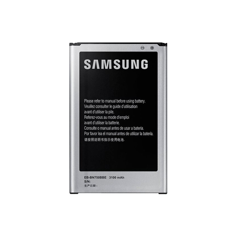 Samsung Li-Ion Baterie N7505 Galaxy Note 3 Neo 3100 Mah Bulk - Eb-Bn750bb