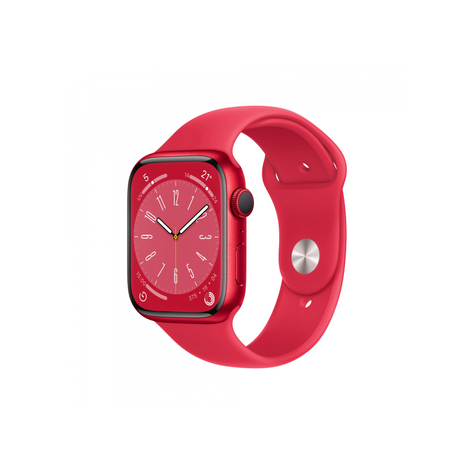 Apple Watch S8 Gps 41mm Product Red Hliníkové Pouzdro Sportovní Náramek Mnp73fd/A