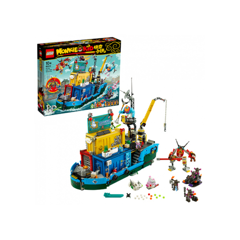 Lego Monkie Kid - Základna Tajného Týmu Monkie Kids (80013)