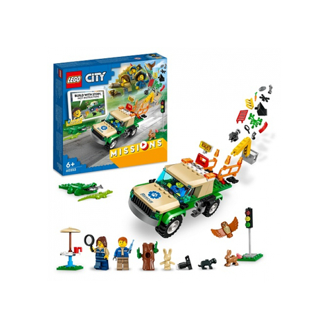 Lego City - Záchranné Mise Pro Zvířata (60353)