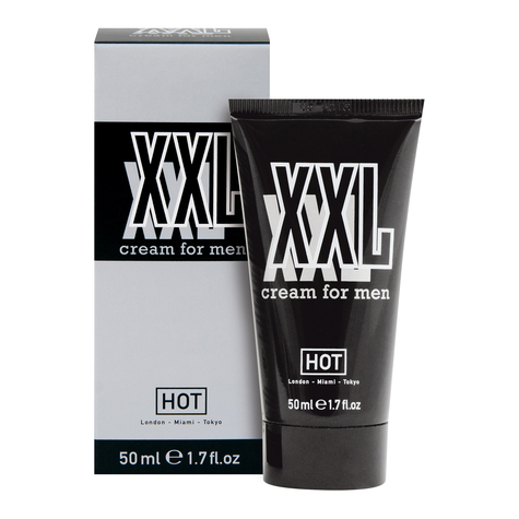 Krémy Gely Pleťové Vody Sprej : Hot Xxl Krém Pro Muže 50ml