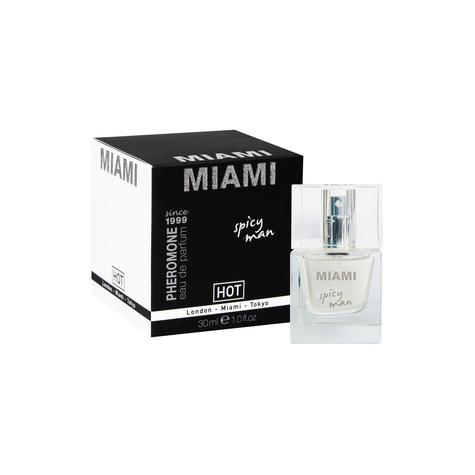 Masážní Svíčky : Horký Feromonový Parfém Miami Man 30 Ml