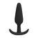 Butt Plugs  Malo Small Cork Butt-Plug With Handles - Black