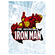 Tetování Na Zeď - Iron Man Comic Classic - Velikost 50 X 70 Cm