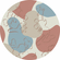 Samolepicí Netkaná Tapeta / Tetování Na Zeď - Mickey Terra Bubbles - Rozměr 125 X 125 Cm