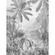 Netkaná Tapeta - Lac Tropical Black & White - Rozměr 200 X 270 Cm