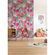 Non-Woven Wallpaper - Ariel Pink Flower - Size 200 X 280 Cm